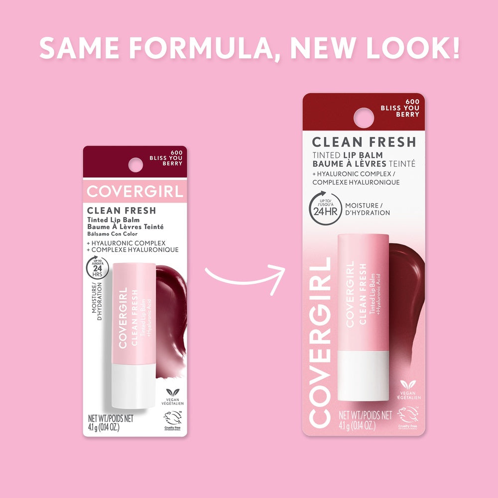 Covergirl Clean Fresh Tinted Lip Balm in Bliss You Berry