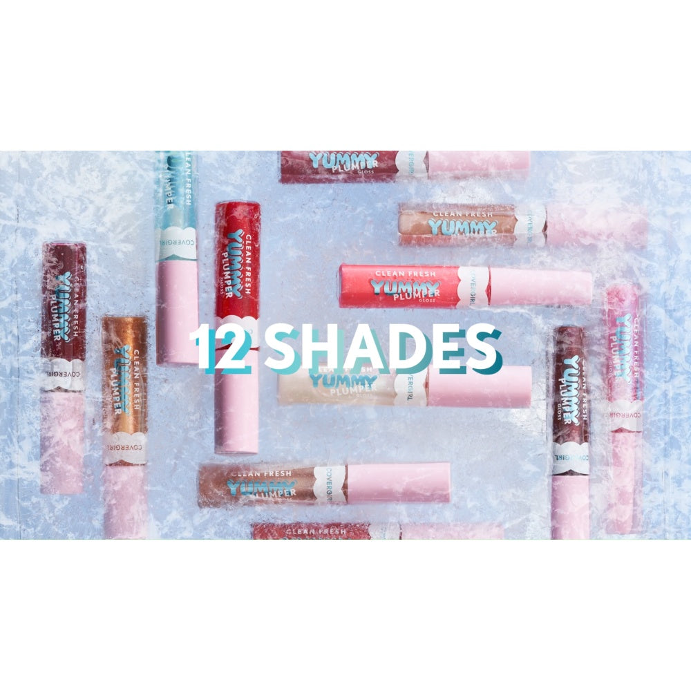 CoverGirl Clean Fresh Yummy Plumper 12 shades.